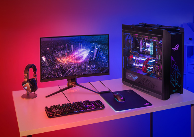 rog玩家国度 i9-9900k/2080ti电脑主机全套高配吃鸡游戏台式机水冷diy